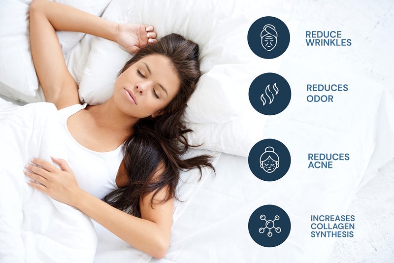 Pillowtex Copper Ion Infused Rayon Derived from Bamboo Cooling Pillow Case, White, Queen Size (20x36), Softand Breathable - Image 3